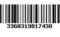 Código de Barras 3360319817438