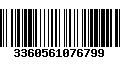 Código de Barras 3360561076799