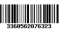 Código de Barras 3360562076323