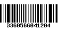 Código de Barras 3360566041204