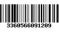 Código de Barras 3360566091209