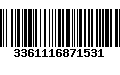 Código de Barras 3361116871531