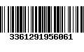 Código de Barras 3361291956061