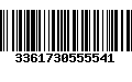 Código de Barras 3361730555541