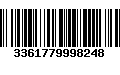 Código de Barras 3361779998248