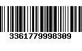 Código de Barras 3361779998309