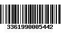 Código de Barras 3361990005442