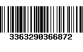 Código de Barras 3363290366872