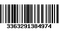 Código de Barras 3363291384974