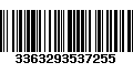 Código de Barras 3363293537255