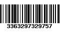 Código de Barras 3363297329757