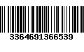 Código de Barras 3364691366539