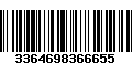 Código de Barras 3364698366655