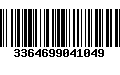 Código de Barras 3364699041049