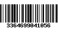 Código de Barras 3364699041056