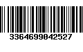 Código de Barras 3364699042527