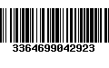 Código de Barras 3364699042923