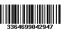 Código de Barras 3364699042947