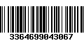 Código de Barras 3364699043067