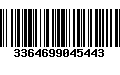 Código de Barras 3364699045443