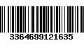 Código de Barras 3364699121635