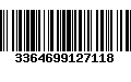 Código de Barras 3364699127118