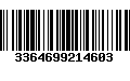 Código de Barras 3364699214603