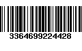 Código de Barras 3364699224428