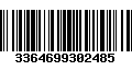 Código de Barras 3364699302485
