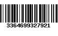 Código de Barras 3364699327921