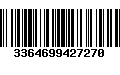 Código de Barras 3364699427270
