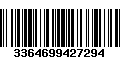 Código de Barras 3364699427294