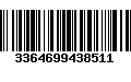 Código de Barras 3364699438511