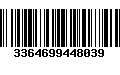 Código de Barras 3364699448039