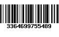 Código de Barras 3364699755489