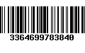 Código de Barras 3364699783840