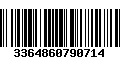 Código de Barras 3364860790714