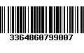 Código de Barras 3364860799007