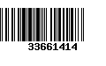 Código de Barras 33661414