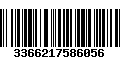 Código de Barras 3366217586056