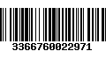 Código de Barras 3366760022971