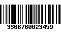 Código de Barras 3366760023459