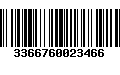 Código de Barras 3366760023466