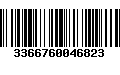 Código de Barras 3366760046823