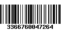 Código de Barras 3366760047264