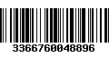 Código de Barras 3366760048896