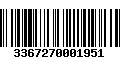 Código de Barras 3367270001951