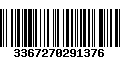 Código de Barras 3367270291376