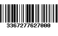 Código de Barras 3367277627000