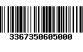 Código de Barras 3367350605000